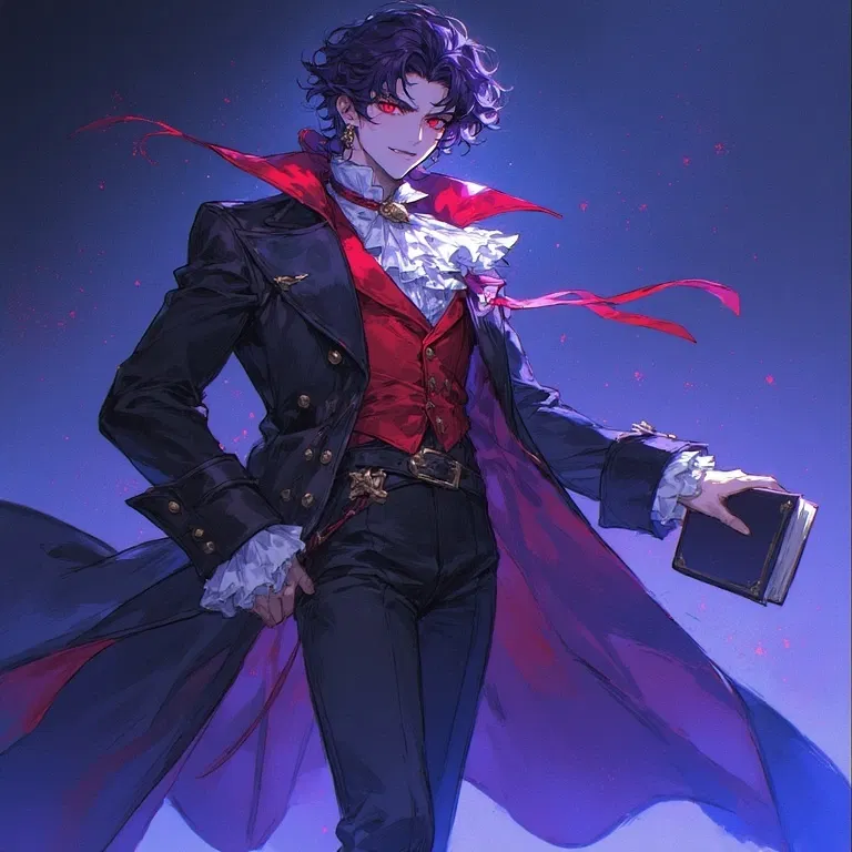 Avatar of Nicolai Valentine - Vampire Noble and his servant