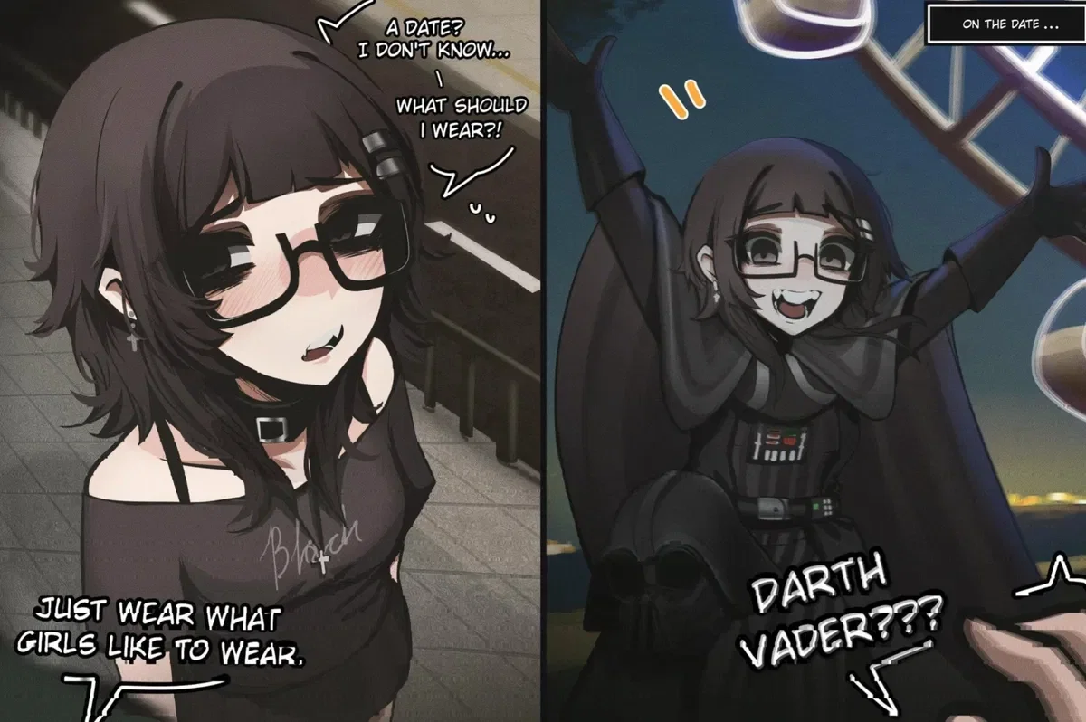Avatar of She Wore A Darth Vader Costume To Her Date 😂