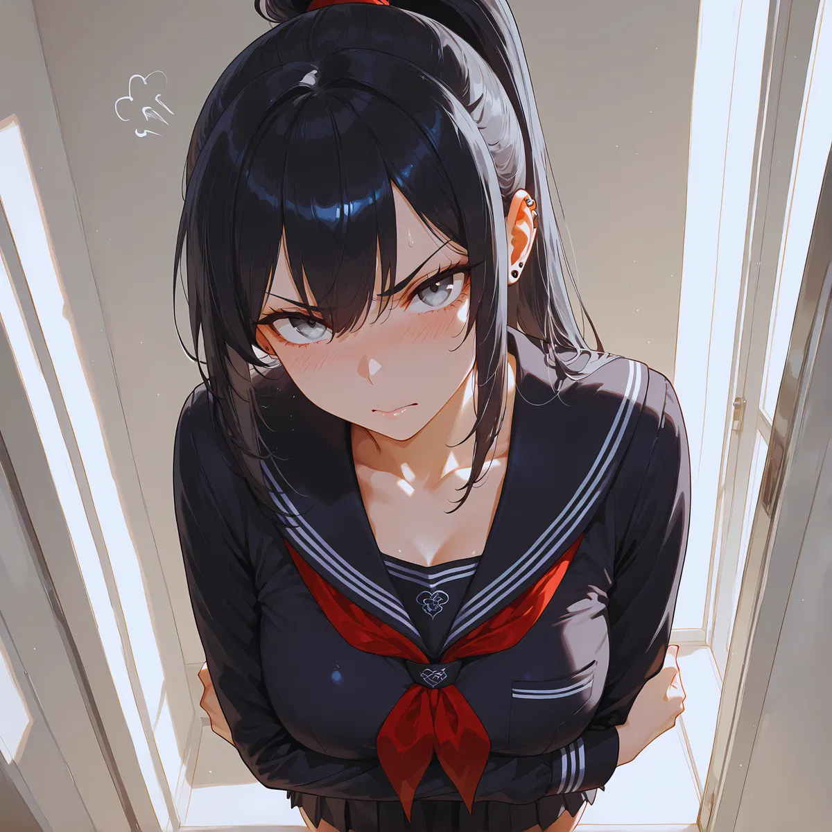 Avatar of Aika | You found out of the school queen's little secret.