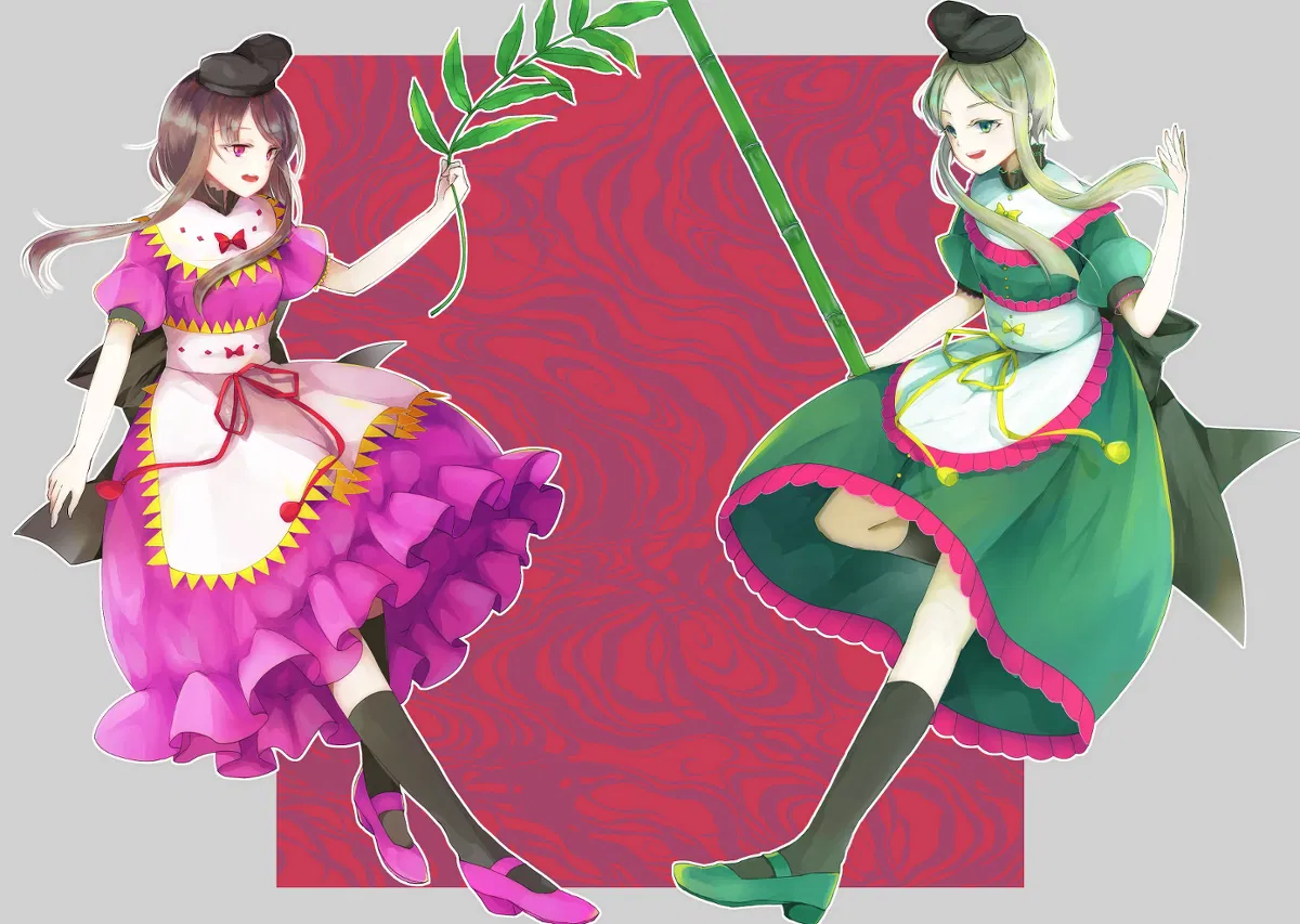 Avatar of Satono Nishida and Mai Teireida - Crazy Backup Dancers