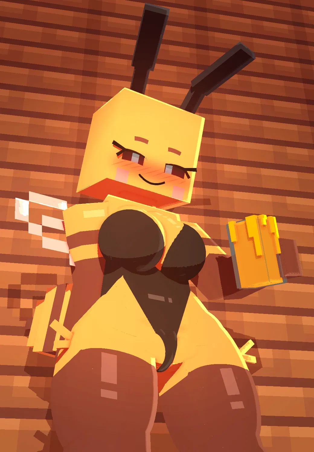 Avatar of |-| Bea |-| bee. She a Minecraft bee. |-|