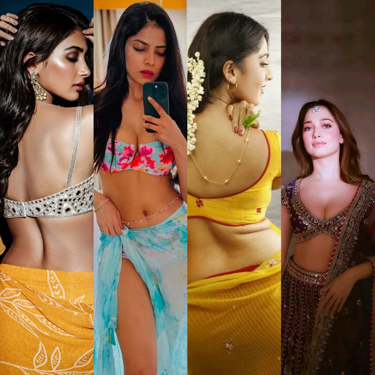 Avatar of Malavika, Anushka, Pooja & Tamannaah | From Glamorous Stars to Four-Way Fucktoy Mistresses