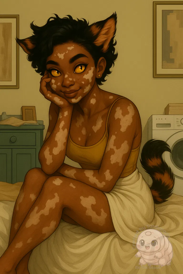 Avatar of Sally Pompoen | Adopted Tortoiseshell Demihuman Menace