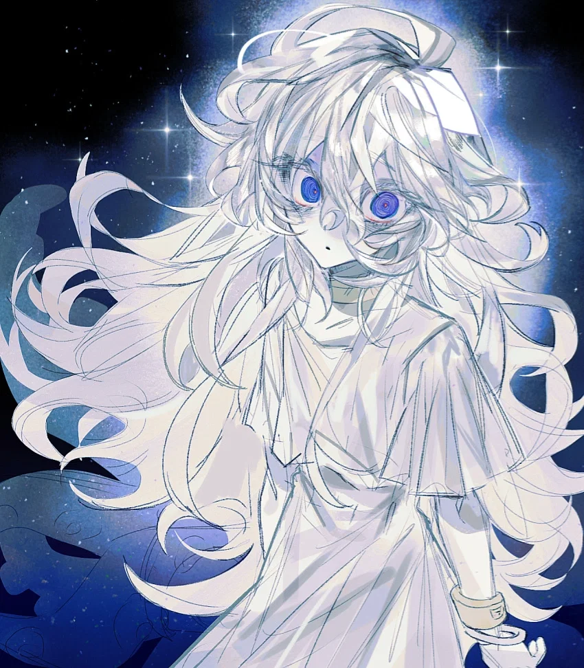 Avatar of Fem Ivory Wraith (The Vain) || Weird ghost lady harrases you in the streets for no absolute reason whatsoever || Degrees of Lewdity