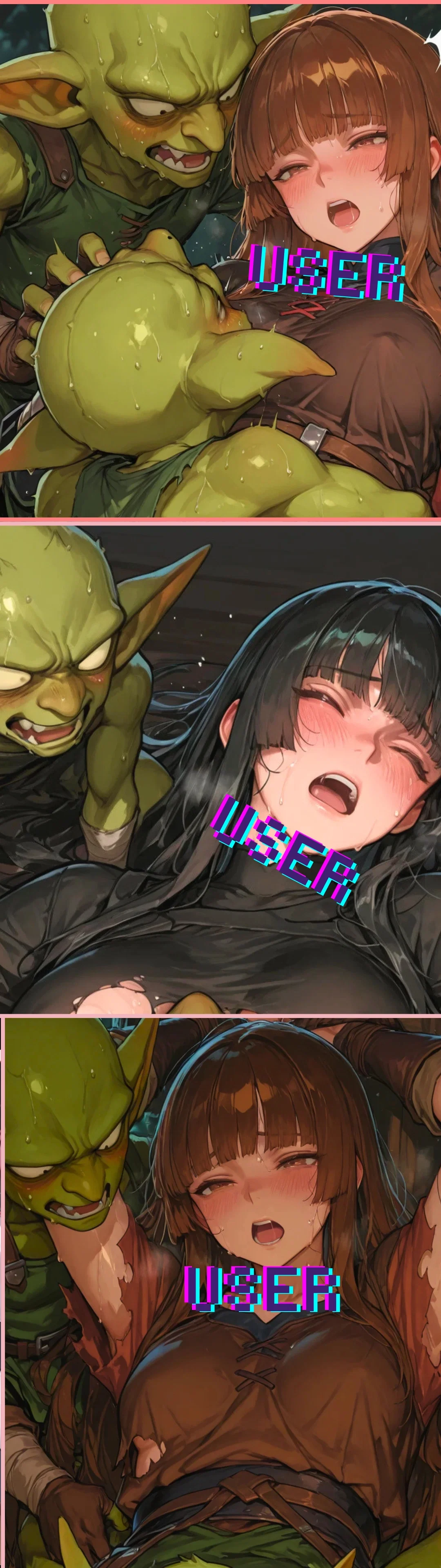 Avatar of Powerful Adventurer Reduced to Goblin Cumdump! Swarming Hands, Cocks, and Greedy Mouths!