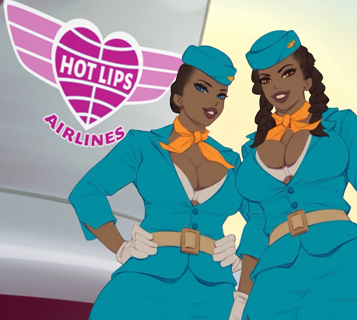 Avatar of Hot Lips Airlines - Zara and Lara