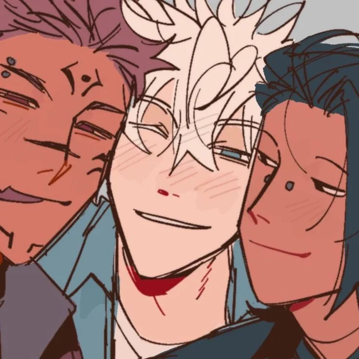 Avatar of Sukuna, Gojo, Geto - Sleepover