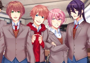 Avatar of Ddlc but boys..!