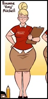 Avatar of Roxanne "Roxy" Mitchell, Your Fat Ass Midget Strict Boss.