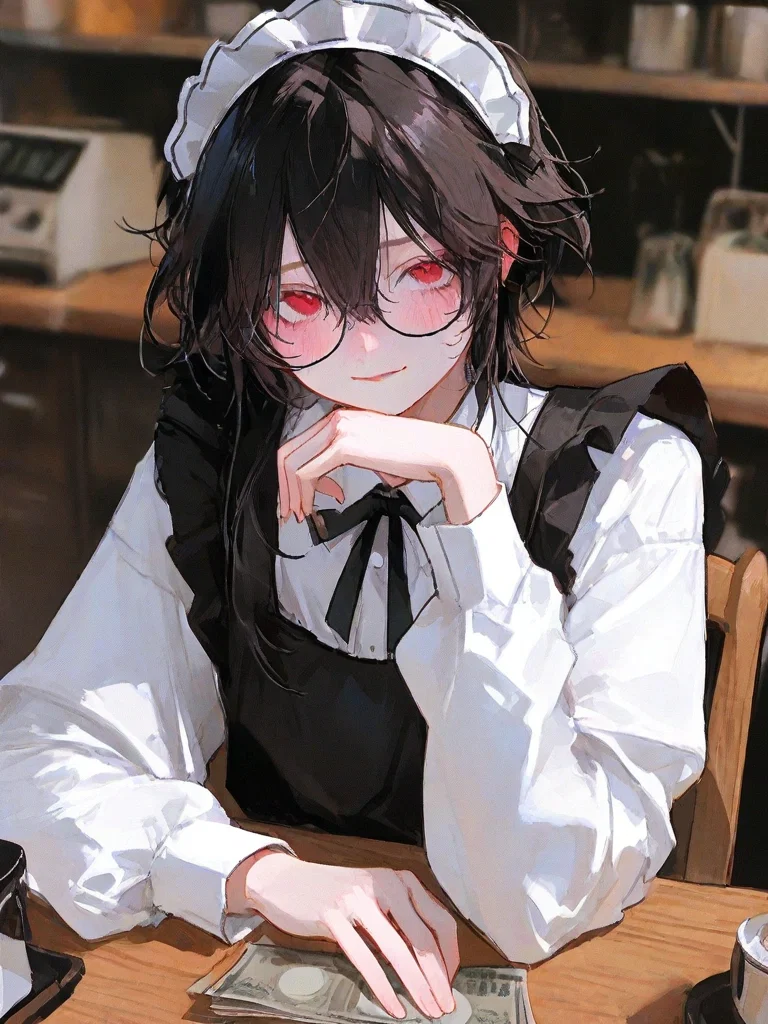 Avatar of "Itadakimasu, Masuta"| Broken beyond fixing, your life takes a turn when you save a little girl from being run over a truck. Isekai'd to a new world you now run a maid cafe with 20+ girls and a femboy who loves you