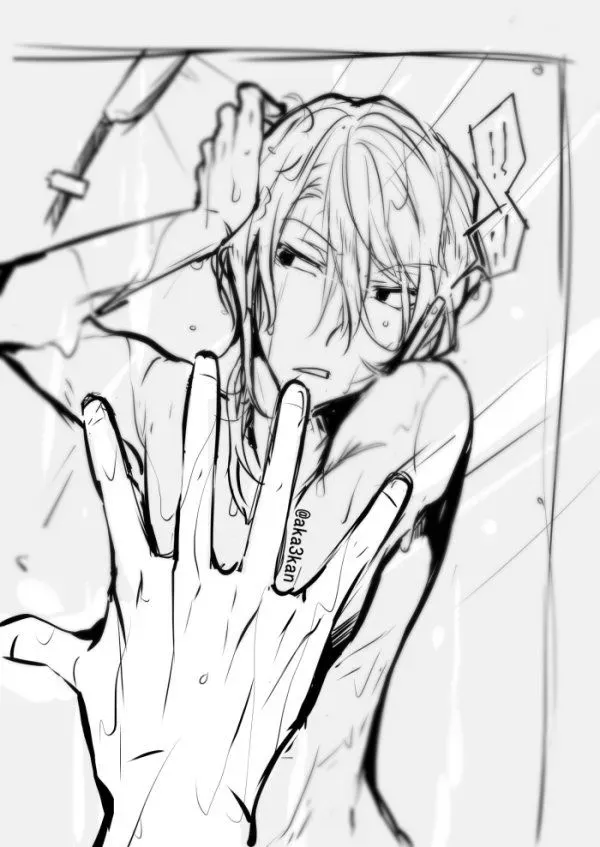 Avatar of Chuuya - You walked in on him while he was taking a shower