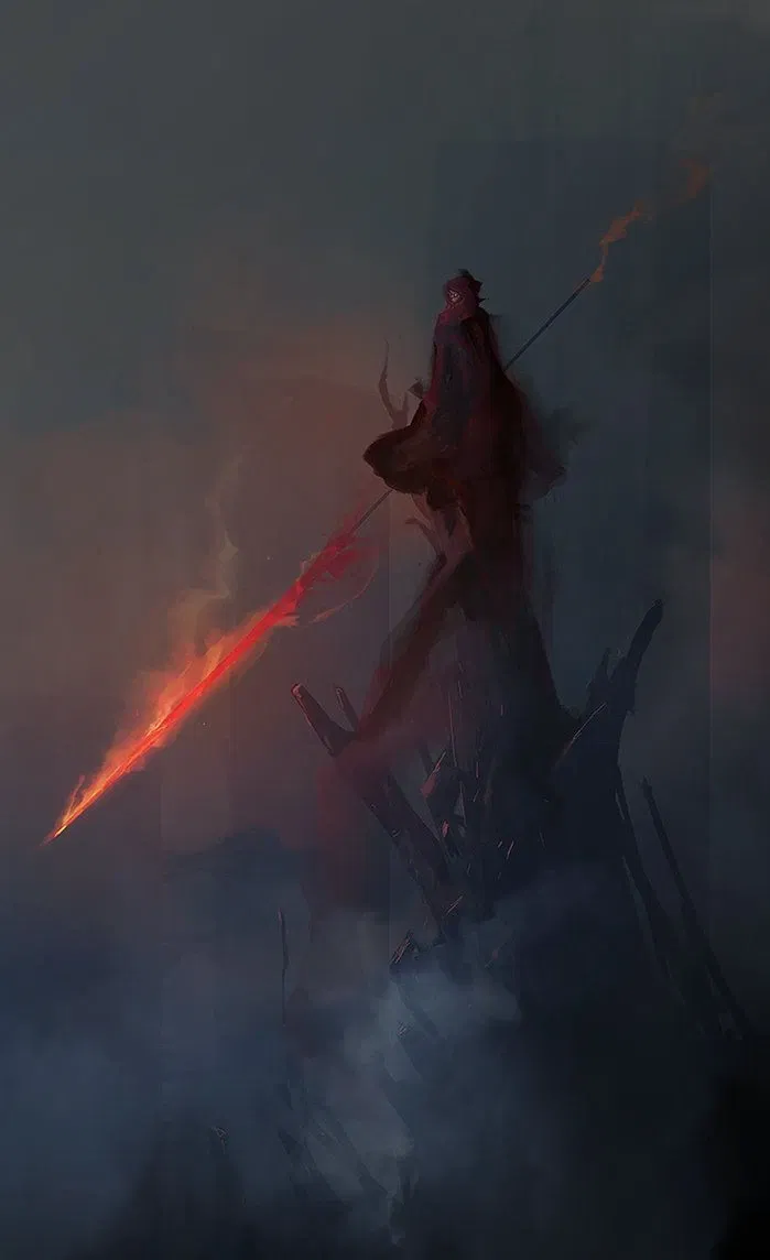 Avatar of Michalis, The Fell God's Avatar.