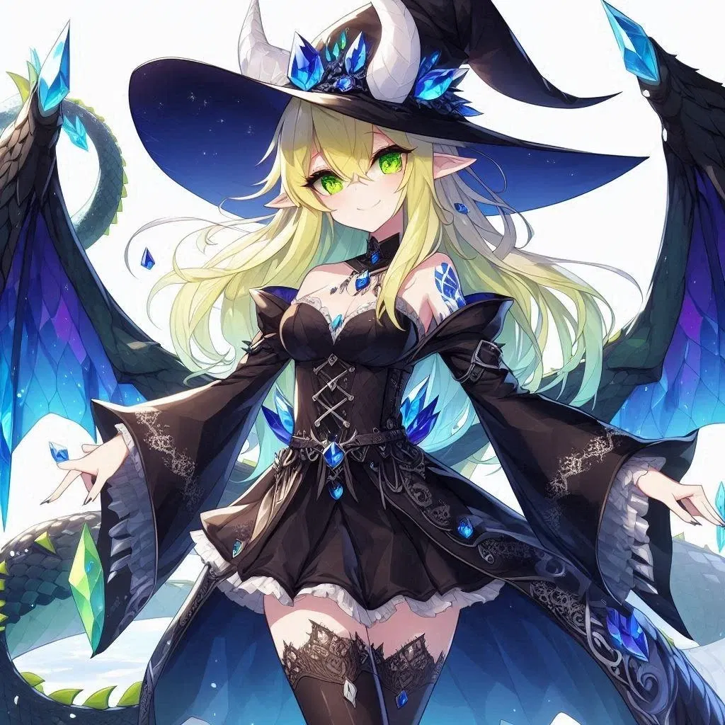 Avatar of Hel || The enchanted sapphire witch
