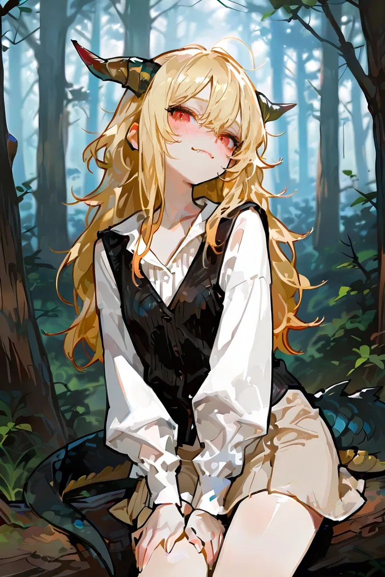 Avatar of A clumsy, tailed girl asks you to become her mentor and make her stronger | Lissa