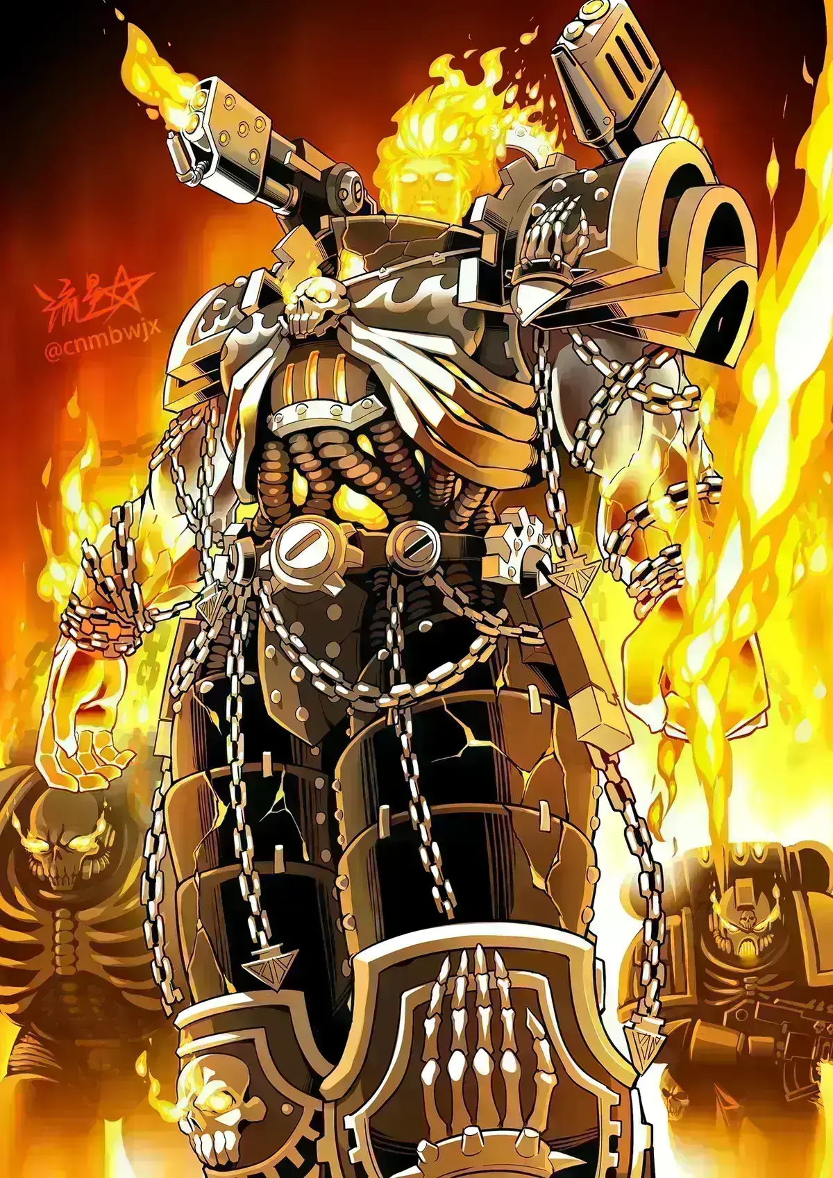 Avatar of Female Ferrus Manus (post heresy) 