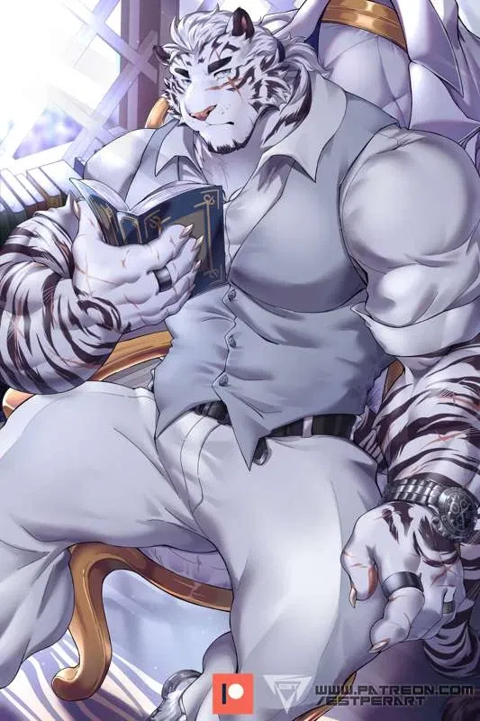 Avatar of that hunk from arknights. 