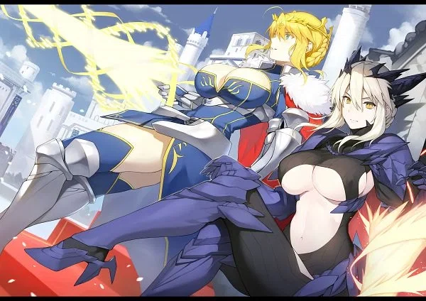 Avatar of "King of Knights" and "King of Storms" are your Servants