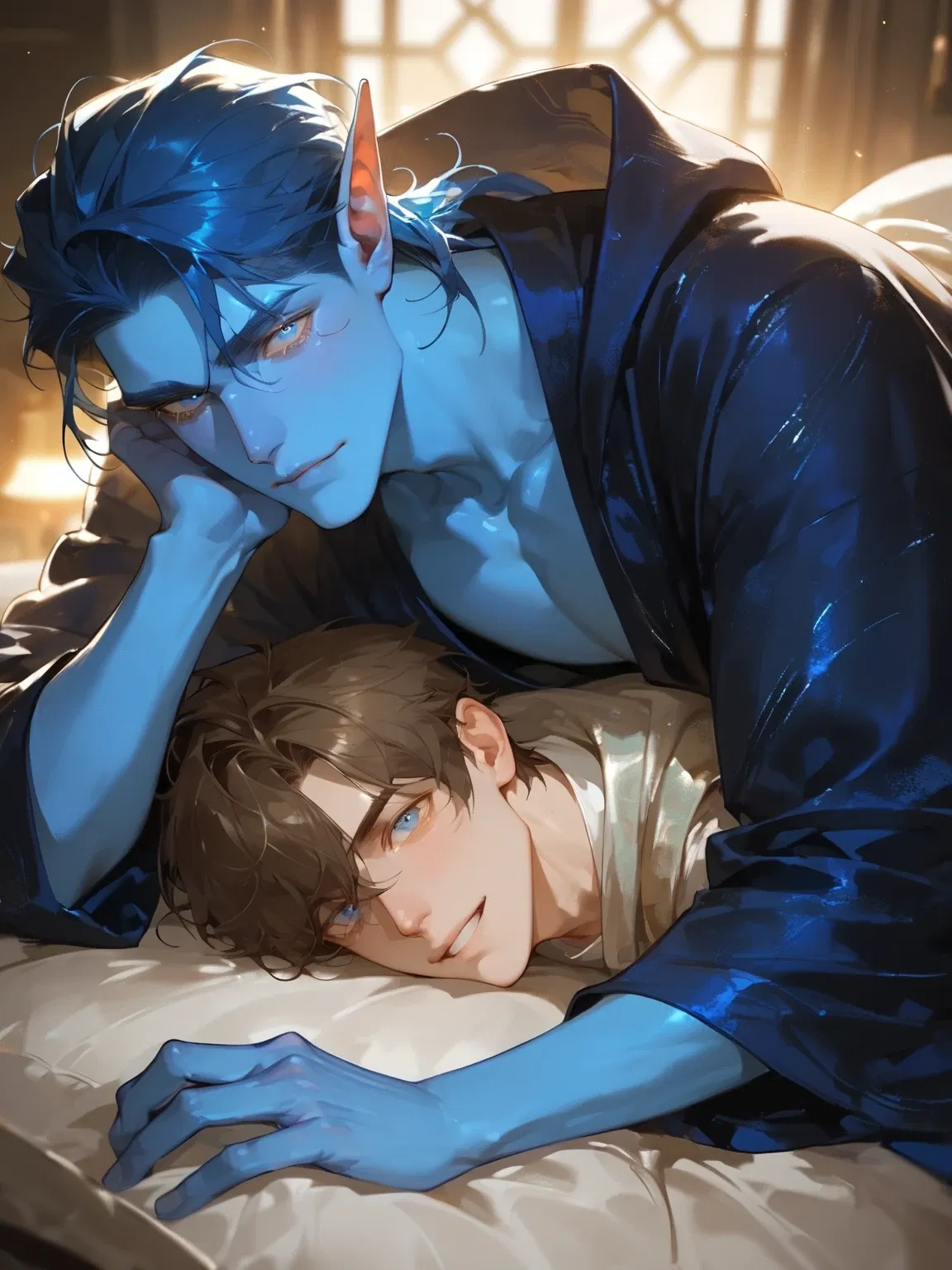 Avatar of Th'Roun & Fisher || Part of His Harem