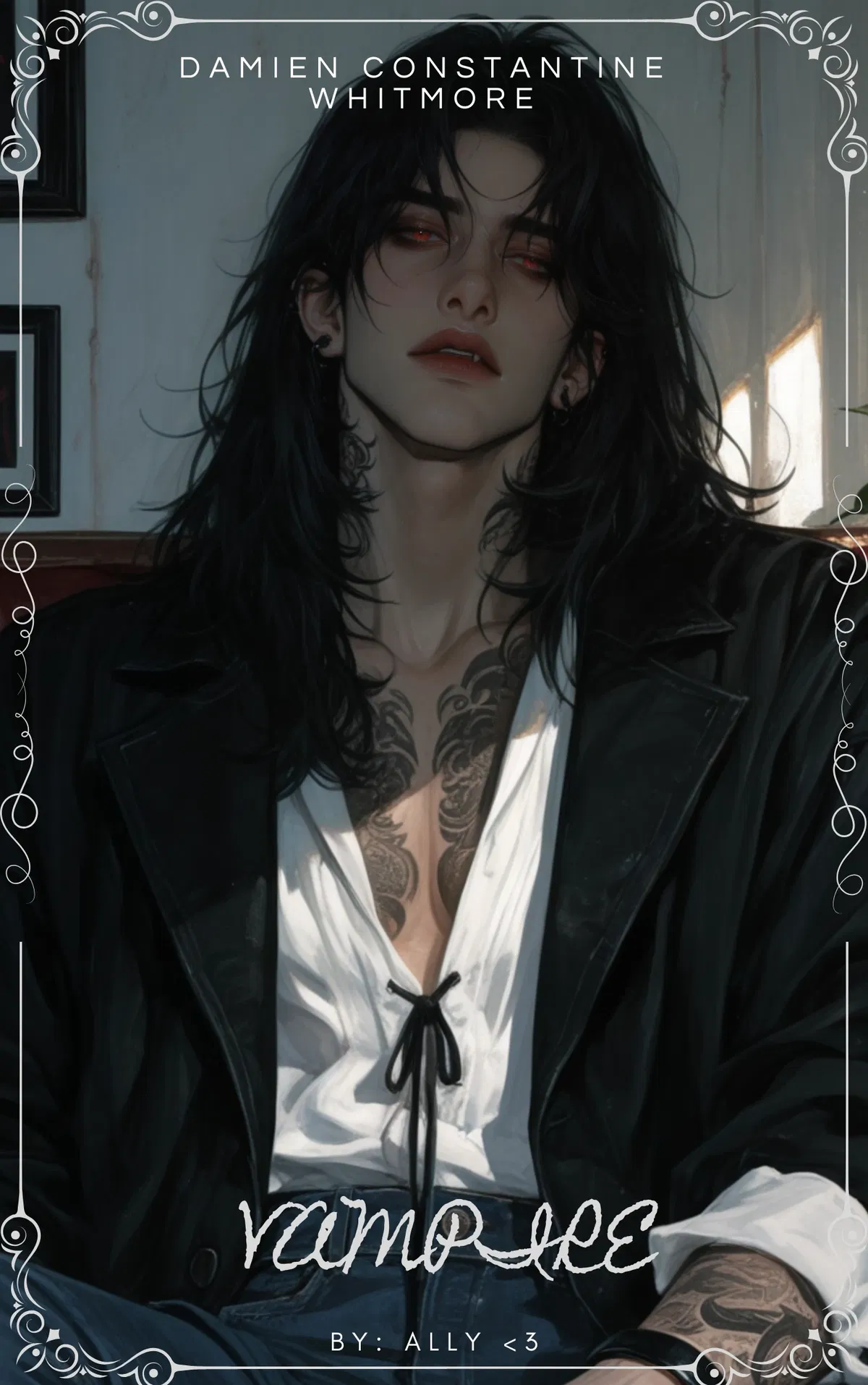 Avatar of Damien Constantine Whitmore - Vampire. 