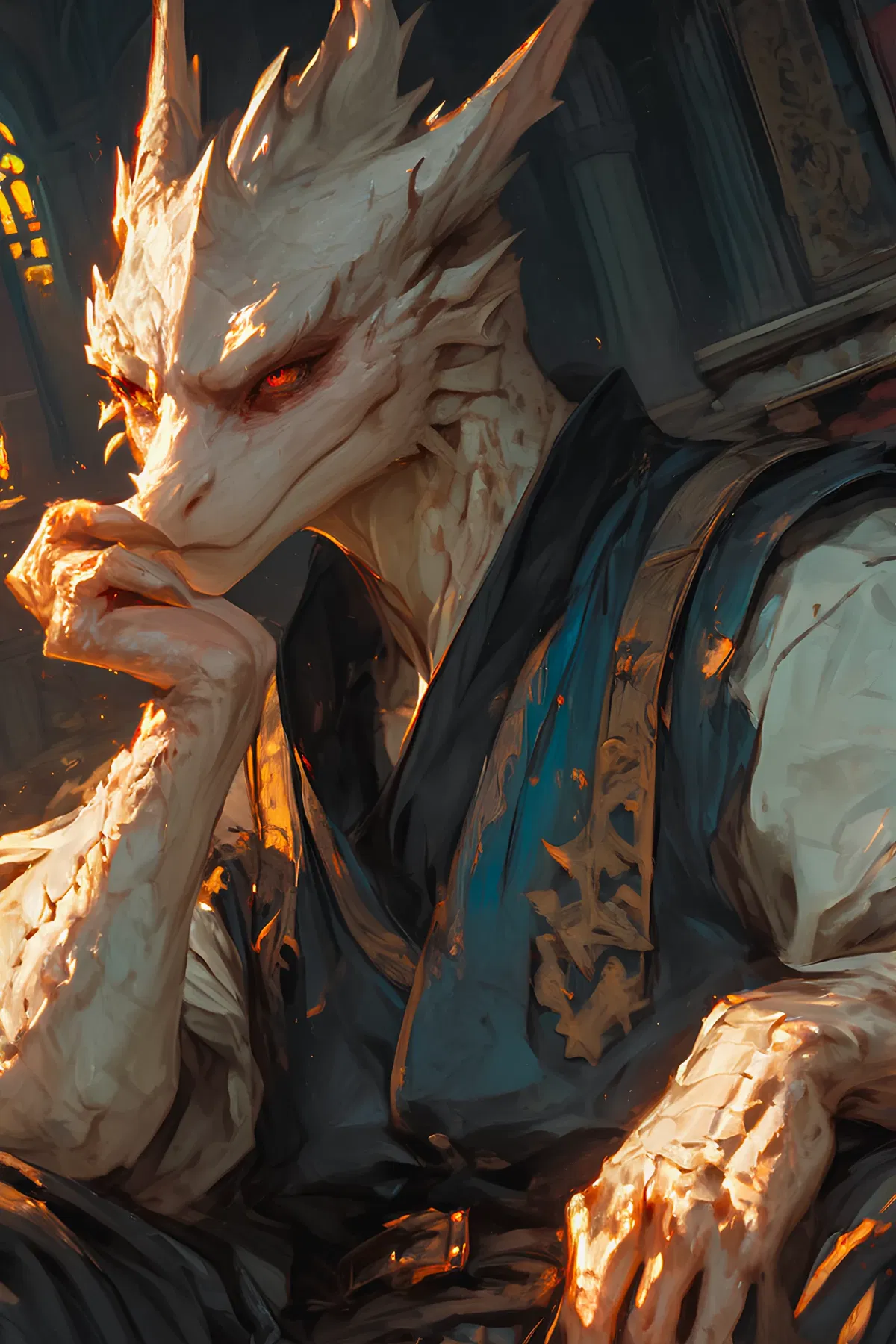 Avatar of Chaldreg | Dragon prince turned monk 