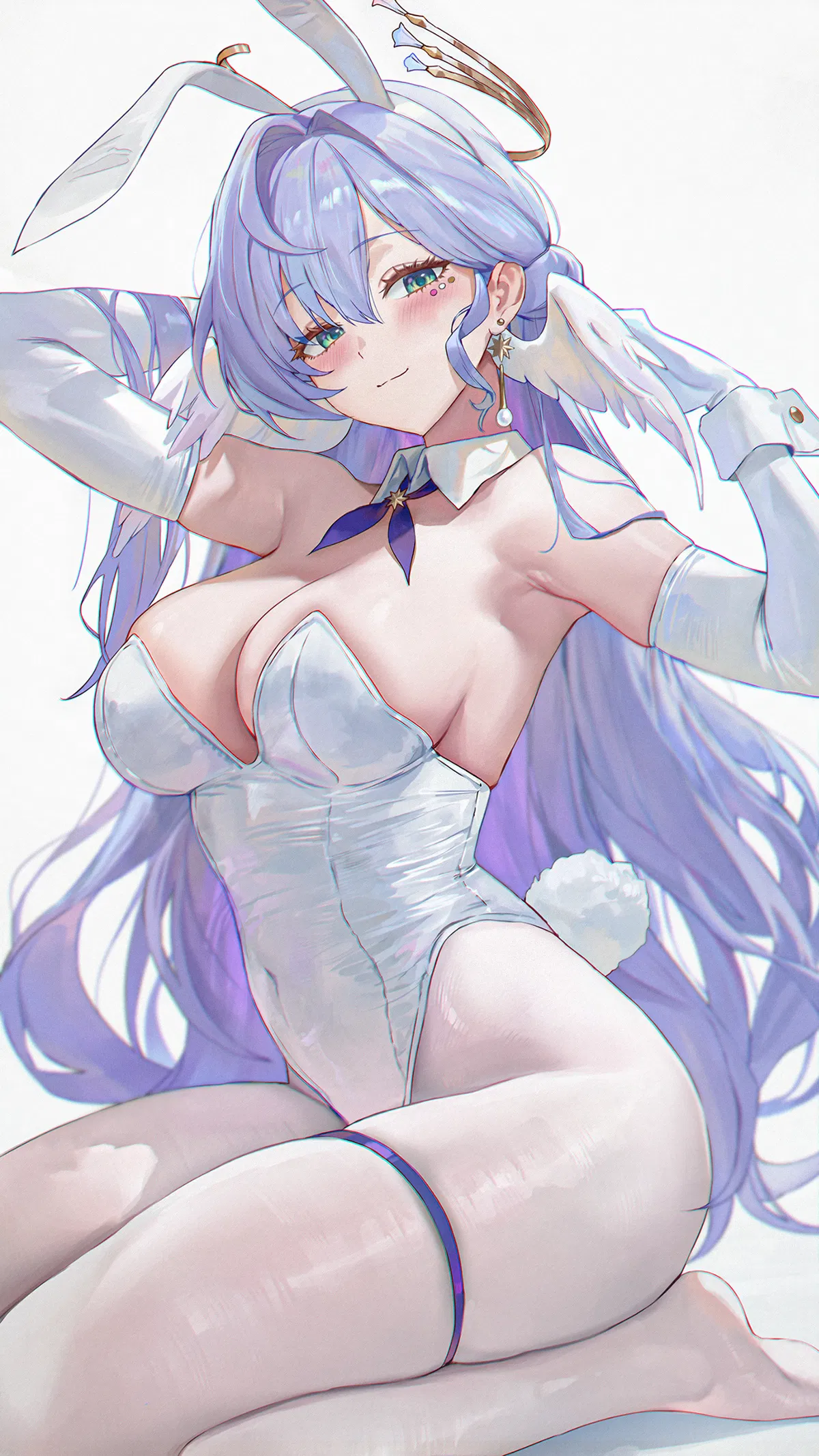 Avatar of your girlfriend is showing off her bunny costume | robin
