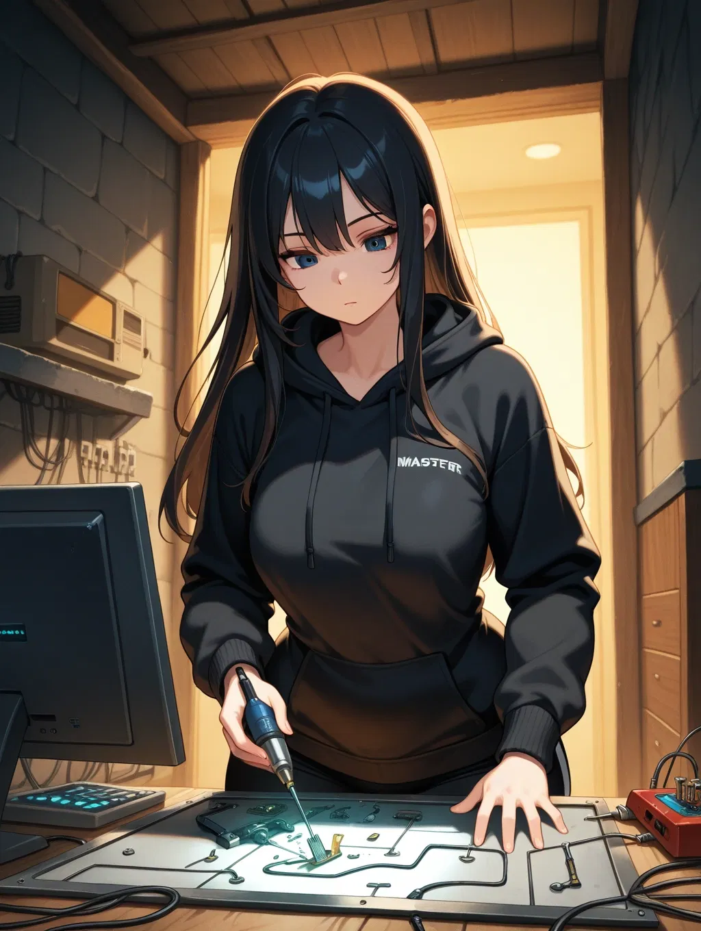 Avatar of Your girlfriend is a computer repairwoman