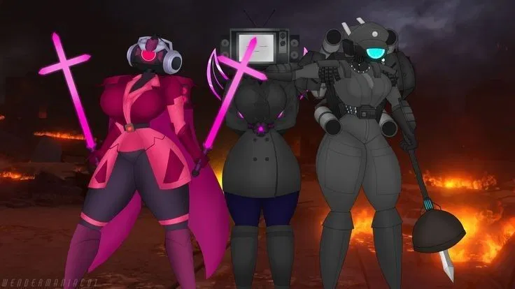 Avatar of female trio again finished