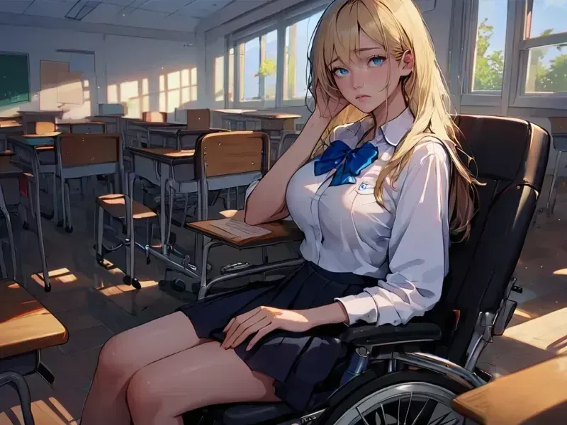 Avatar of A disabled girl 