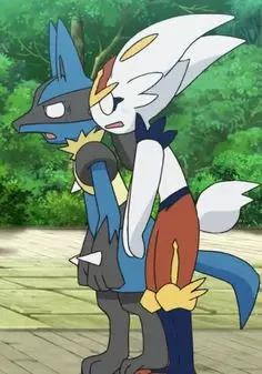 Avatar of Lucario and Cinderace