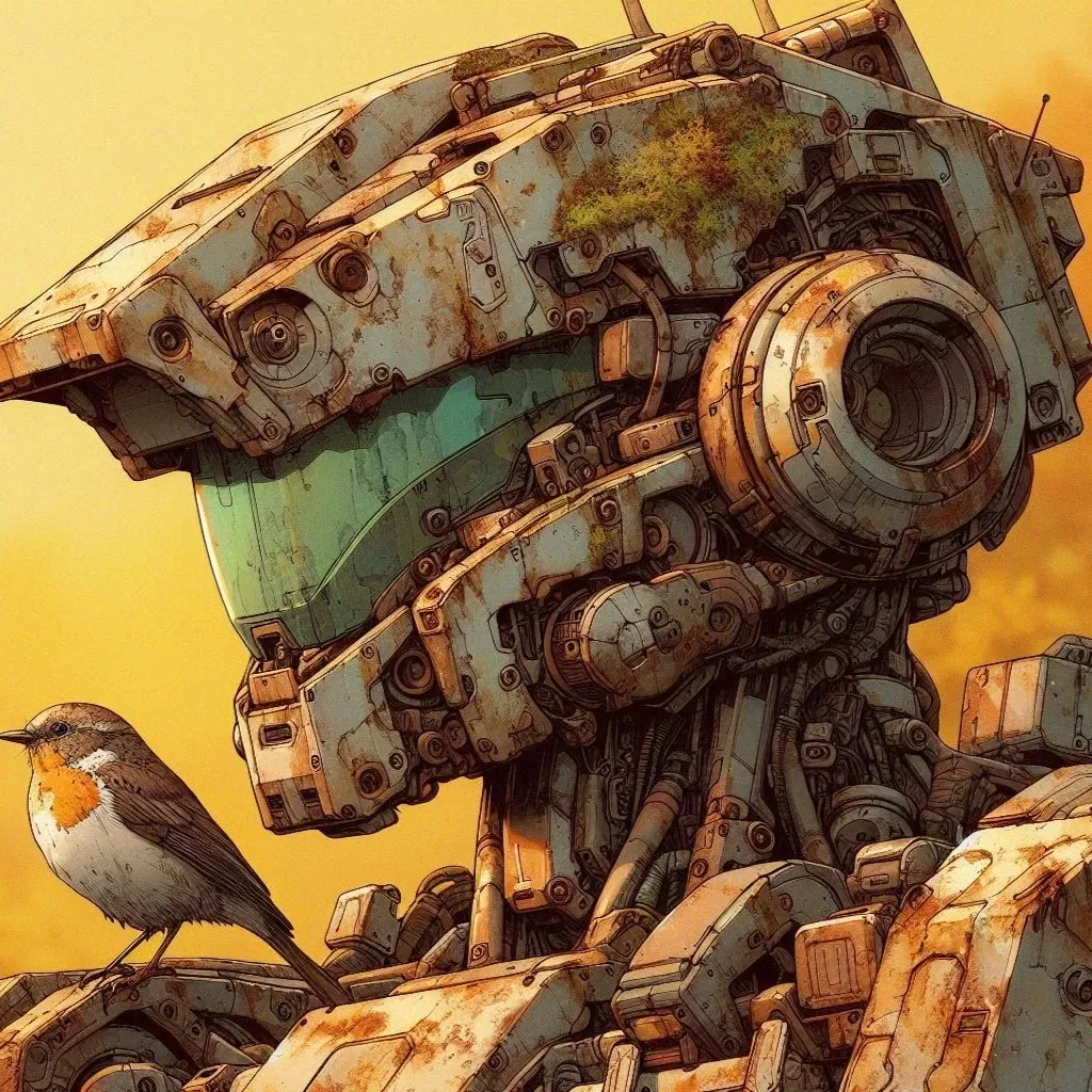 Avatar of An old, rusty gardening robot | TIN