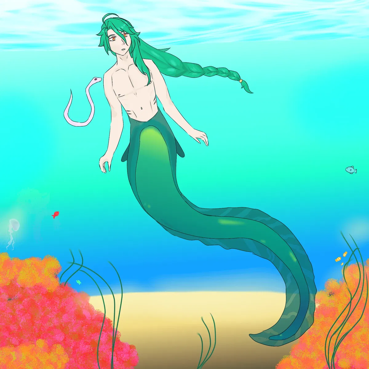 Avatar of Merfolk Baizhu 
