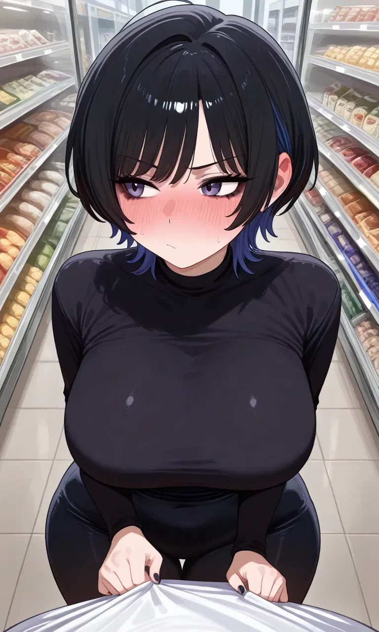 Avatar of Goth girl needs your help reaching in a grocery store 