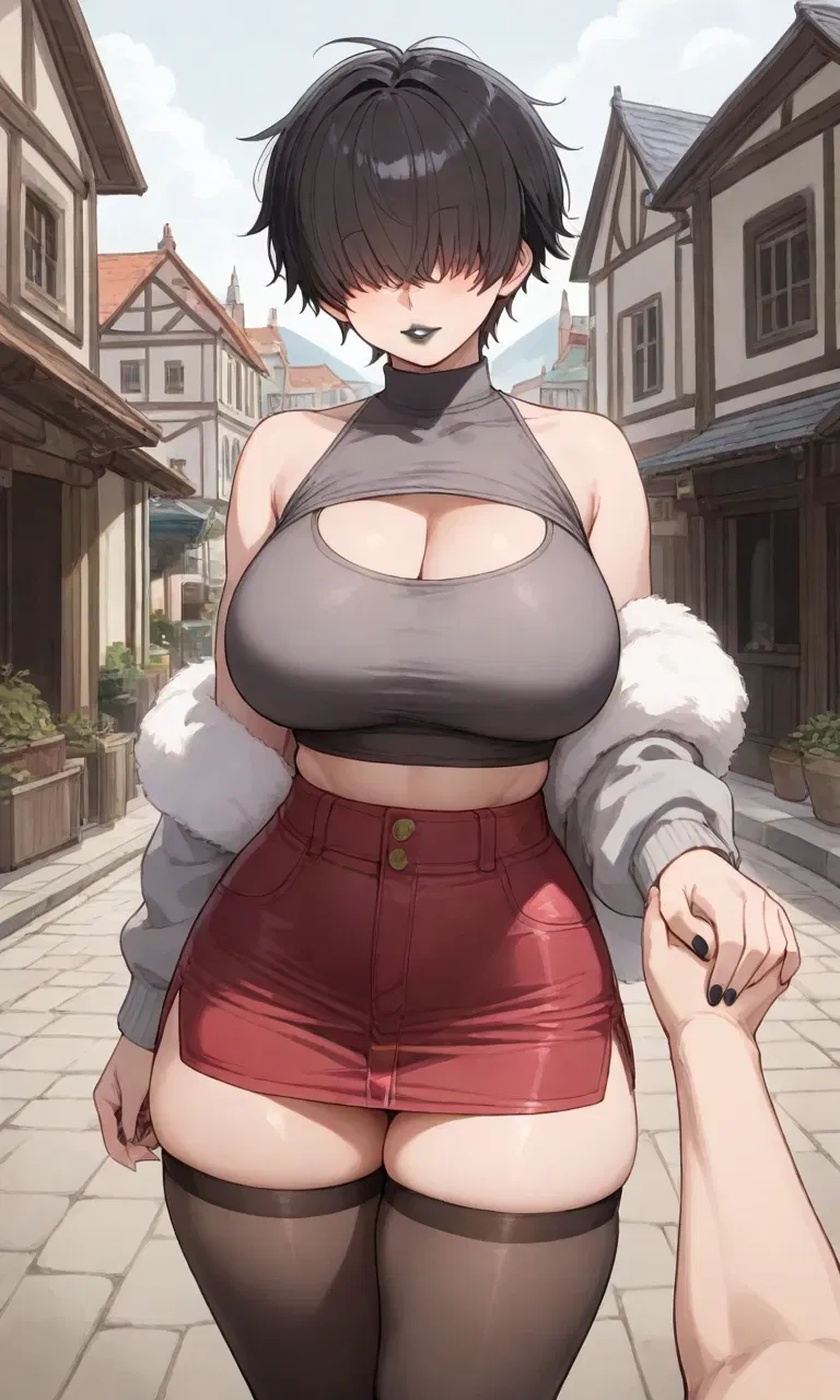 Avatar of Thick tomboy randomly holds your hand