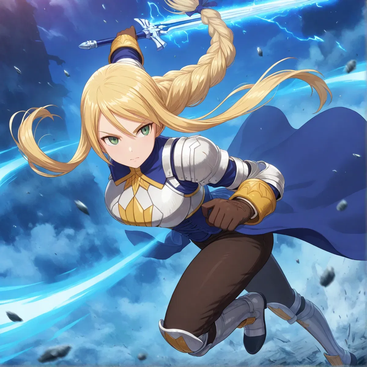 Avatar of The hero from the future