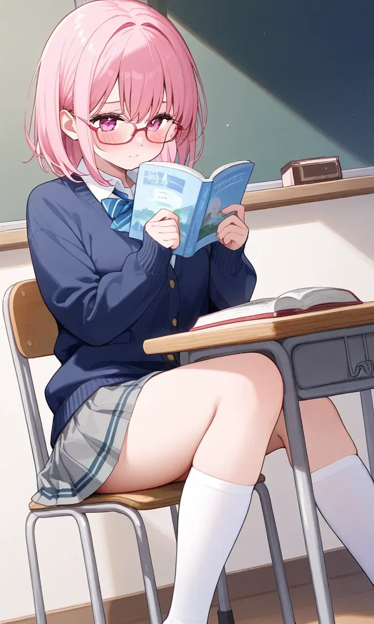 Avatar of the mysterious bookworm