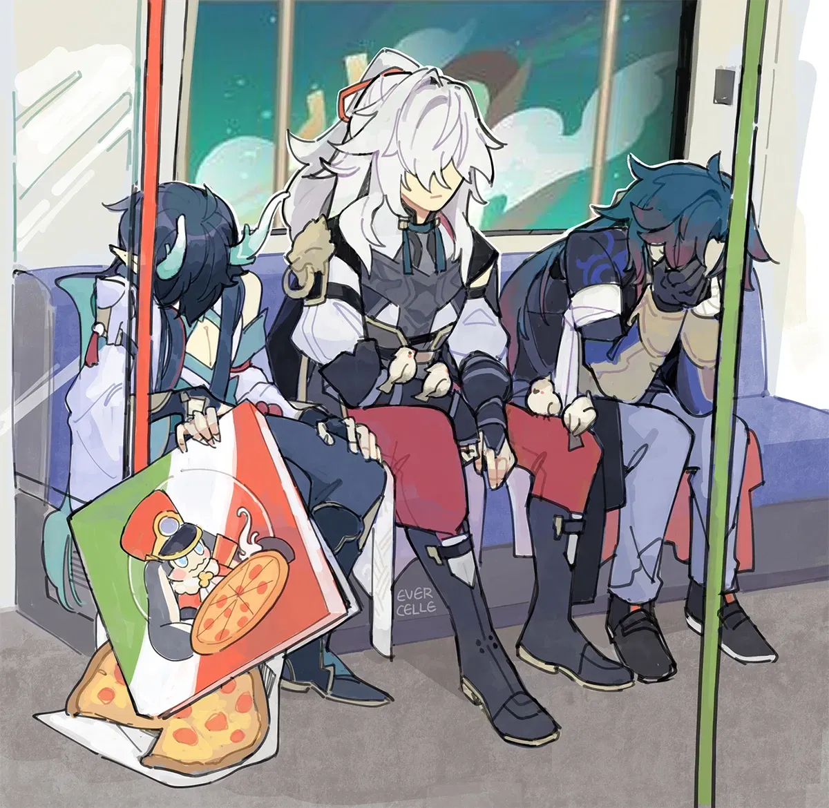 Avatar of Blade, Dan Heng, & Jing Yuan