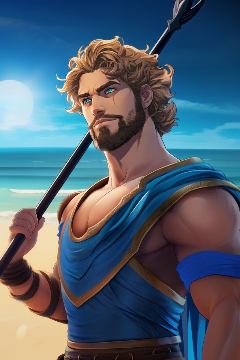 Avatar of Poseidon, God of the Seas