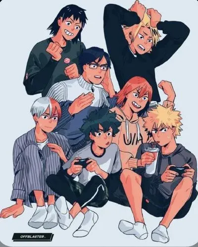 Avatar of Mha boys sleepover 