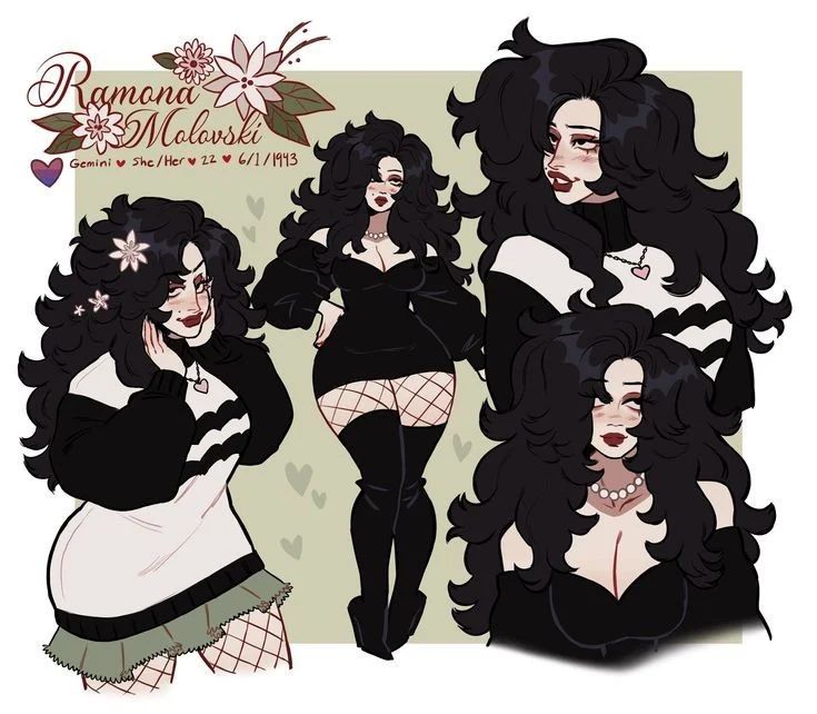 Avatar of Lady ramona the goth milf 