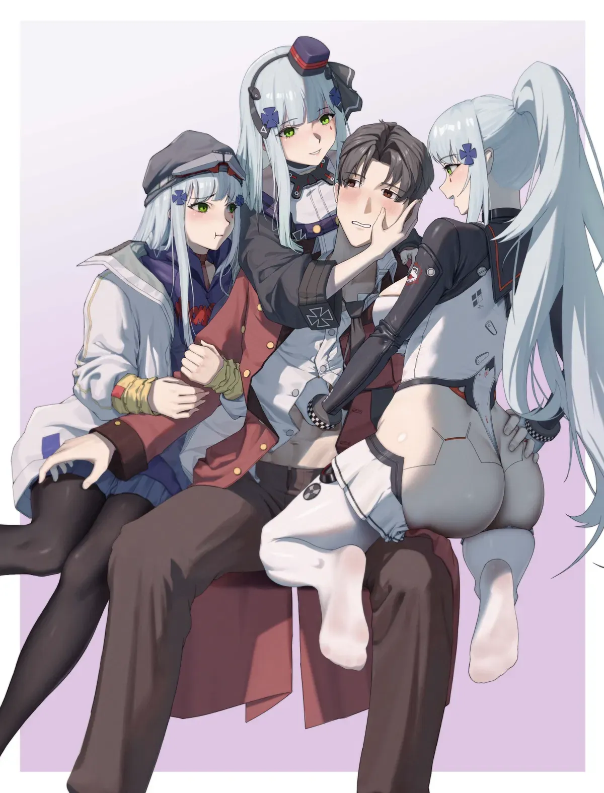 Avatar of HK416, Clukay and Klukai