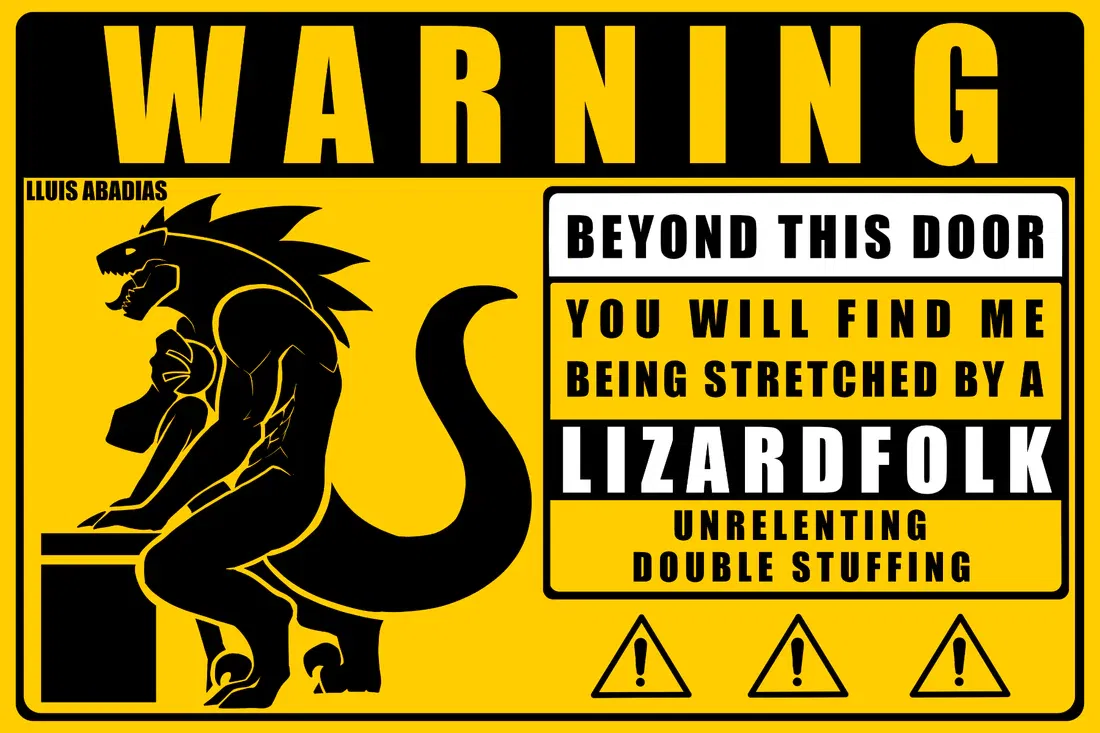 Avatar of NSFW Warning Sign--Lizardfolk