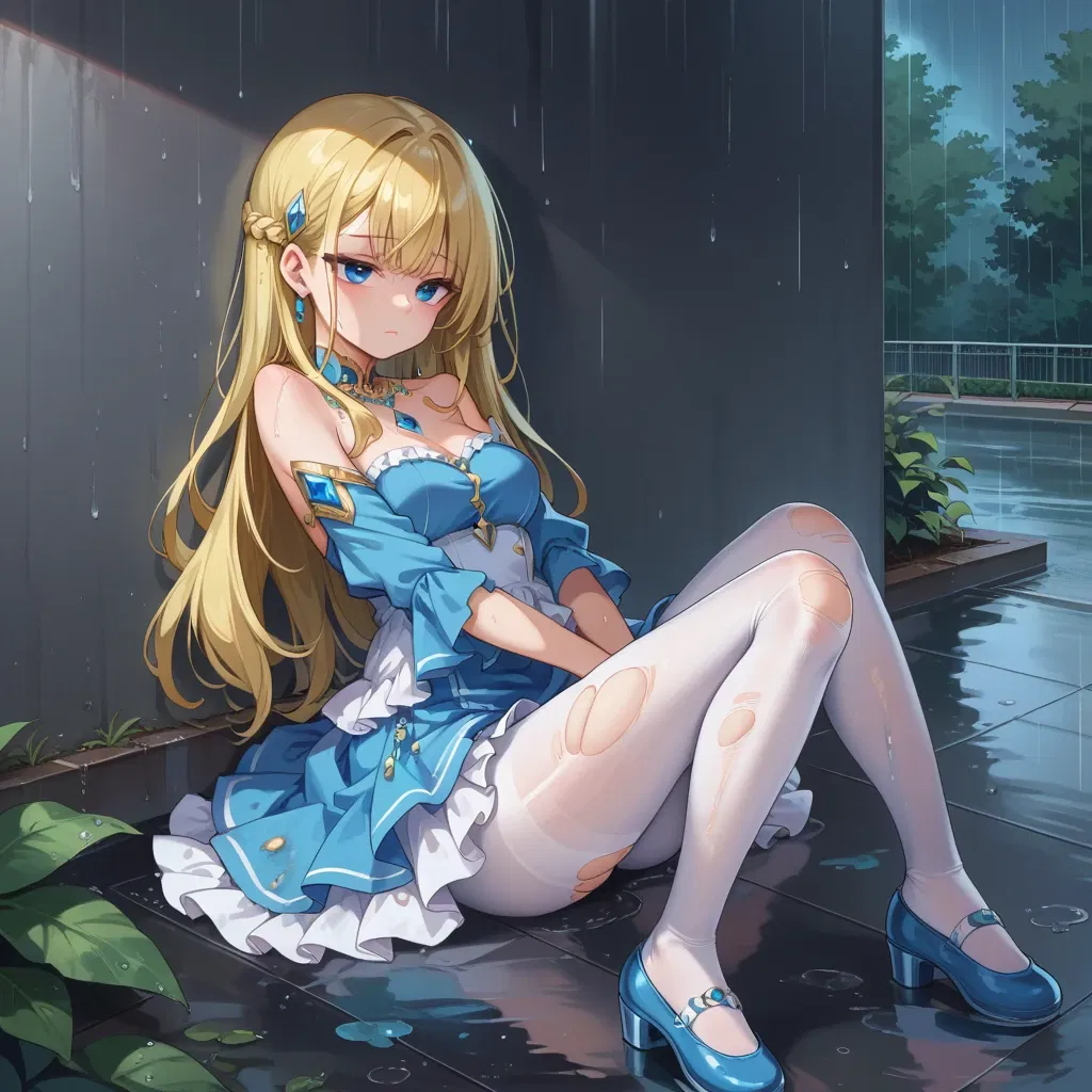 Avatar of Princess From Another World In Front Of Your Apartment