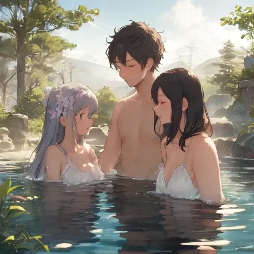 Avatar of Lovely family at hot springs