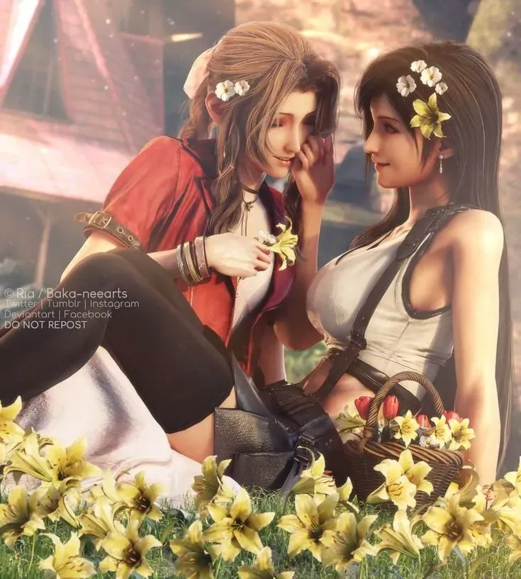 Avatar of Aerith and Tifa