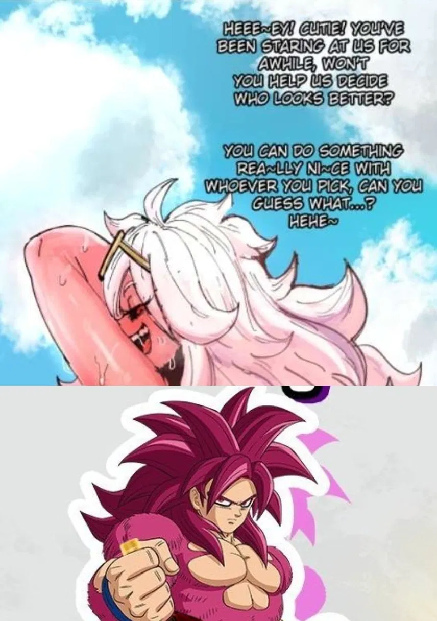 Avatar of Android 21 - Majin at the beach