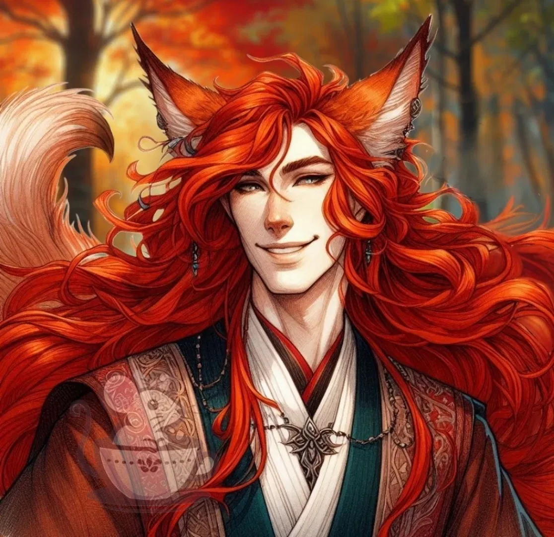 Avatar of Flannán || Fox Fae Fan