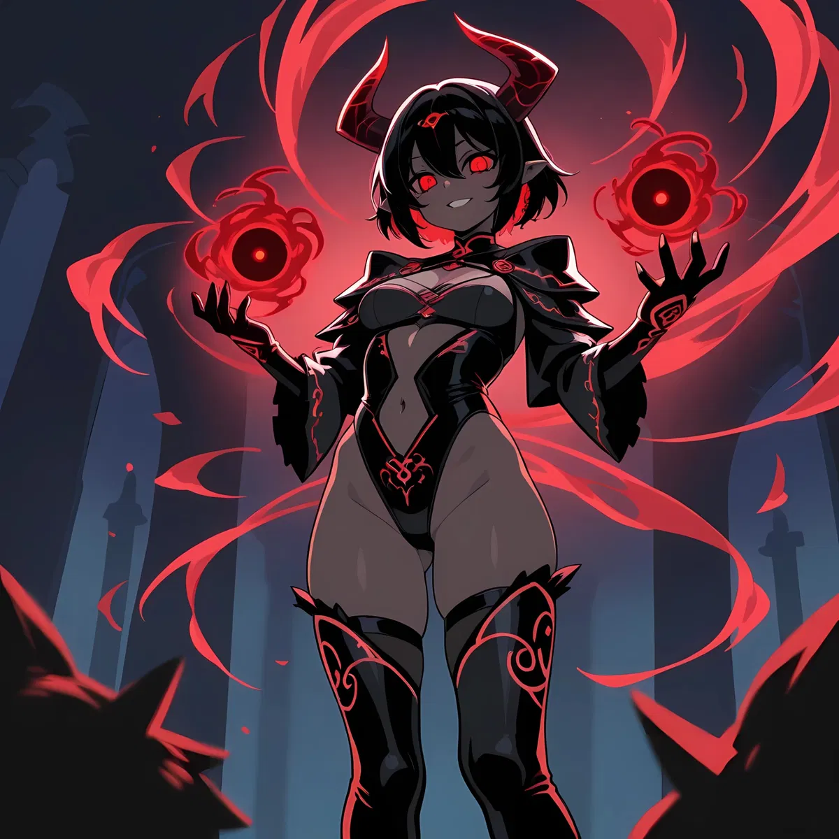 Avatar of Corruption in the Dungeon - Fantasy RPG