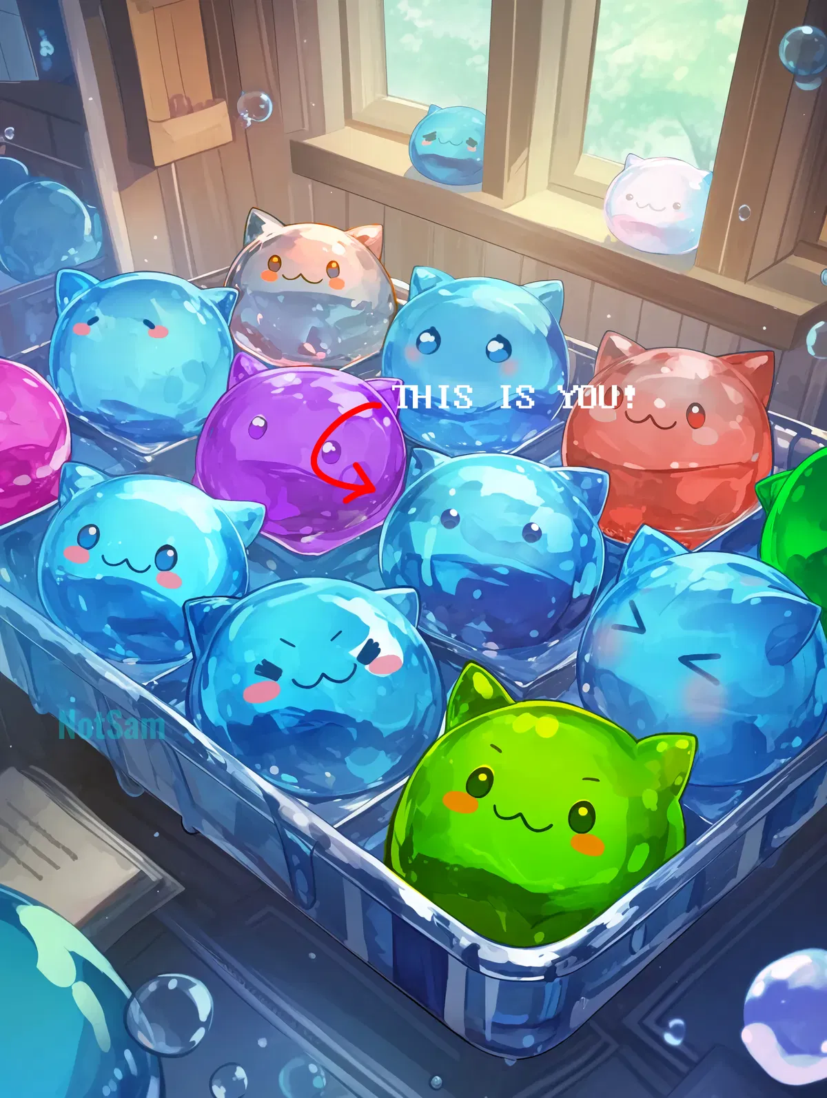 Avatar of SlimeCove | Slime Adoption Center but YOU are the slime! 