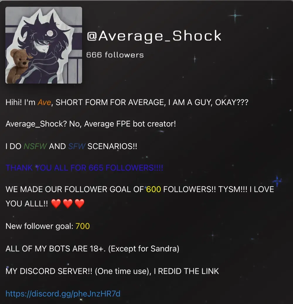 Avatar of I need him BACK
