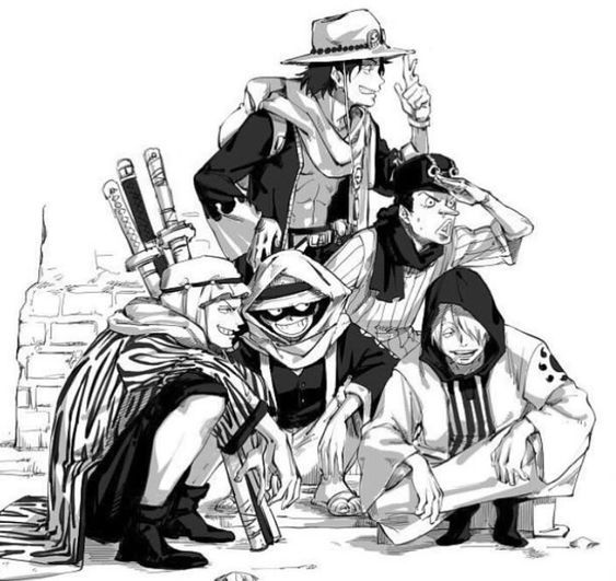 Avatar of Husband Ace + Sanji, Luffy, Zoro